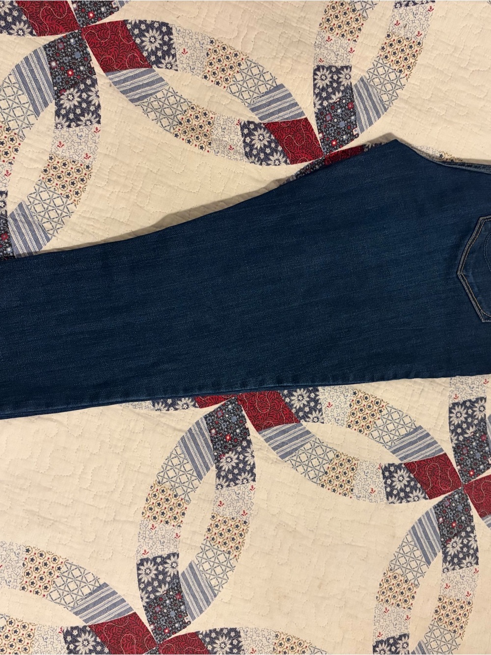 Seven7 Women's Dark Blue Skinny Jeans